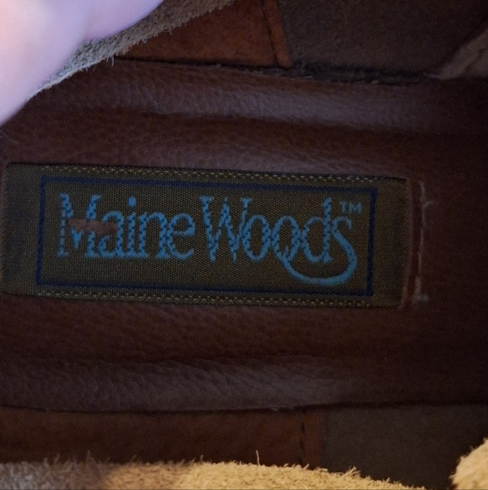 Maine Woods Women's Tan Lace Up Suede Ankle Boots - Picture 14 of 15
